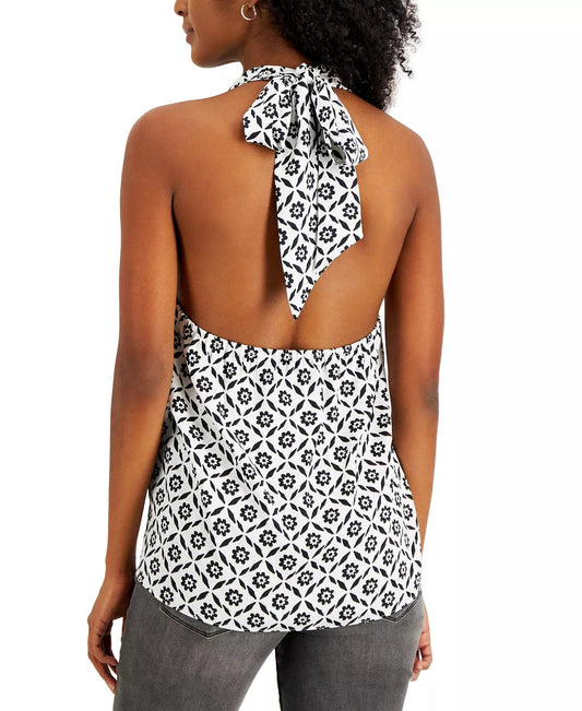 INC INTERNATIONAL CONCEPTS Womens Tops XS / Multi-Color INC - Floral Printed Halter Top