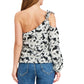 INC INTERNATIONAL CONCEPTS Womens Tops INC  - Printed One-Shoulder Top
