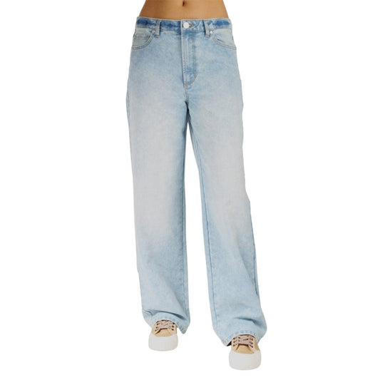 INDIGO REIN S / Blue INDIGO REIN - Wide Leg Dad Jeans