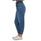 INDIGO REIN Womens Bottoms S / Blue INDIGO REIN -  Slouchy Paperbag-Waist Pants