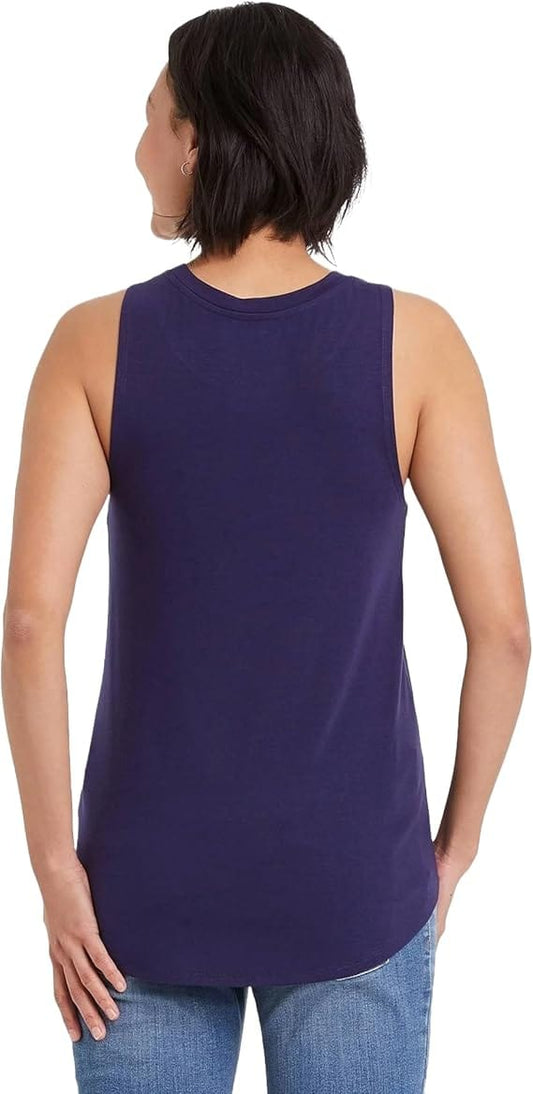 ISABEL MATERNITY Womens Tops XS / Navy ISABEL MATERNITY -  Graphic Maternity Tank Top