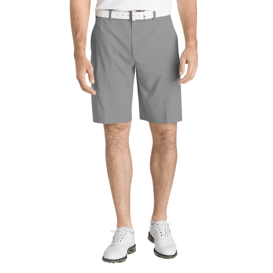 IZOD Mens Bottoms 40W x 10L / Grey IZOD - Casual Short Zipper Side