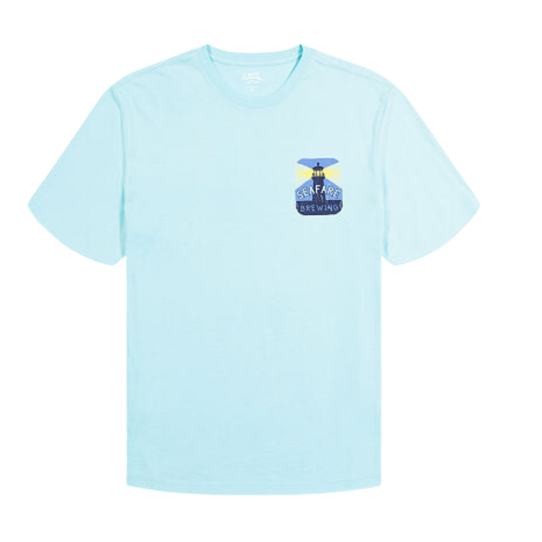 IZOD Mens Tops Tall XL / Blue IZOD - Big & Tall Saltwater Short Sleeve Graphic T-Shirt
