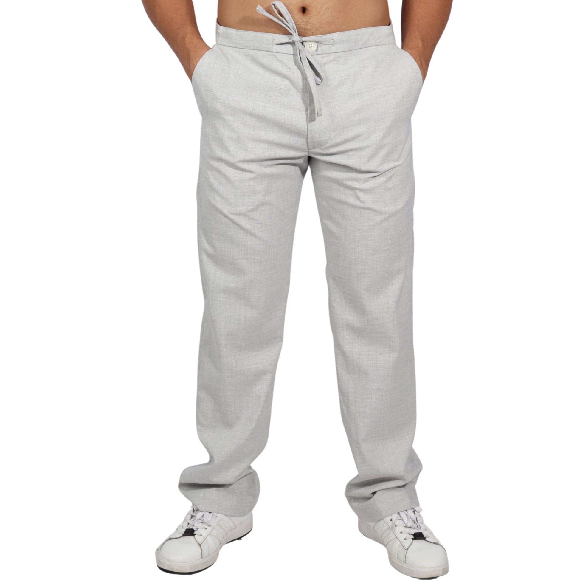 J. FERRAR Mens Bottoms M / Grey J. FERRAR - Light Weight Pants