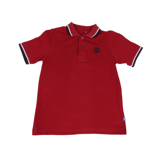 JACK & JONES Boys Tops S / Red JACK & JONES - Polo Tee T-Shirt