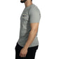 JACK & JONES S / Grey JACK & JONES - Front And Back Printed T-Shirt