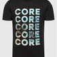 JACK & JONES Mens Tops S / Black JACK & JONES - Core Printed T-Shirt