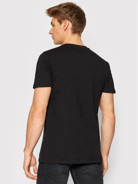 JACK & JONES Mens Tops S / Black JACK & JONES - Core Printed T-Shirt