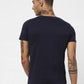 JACK & JONES Mens Tops S / Navy JACK & JONES - Costa Rica Graphic T-Shirt