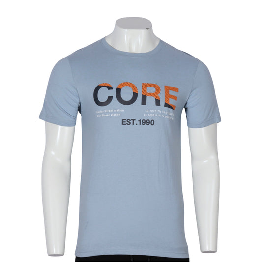 JACK & JONES Mens Tops M / Blue JACK & JONES - Cotton core t-shirt