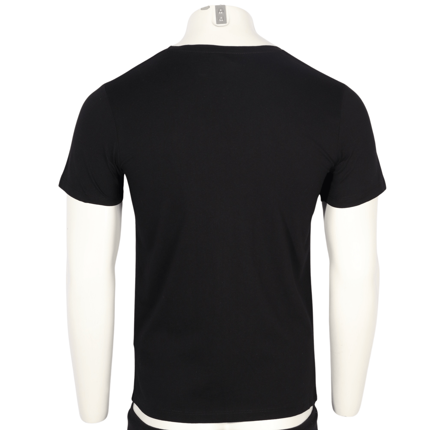 JACK & JONES Mens Tops S / Black JACK & JONES - Cotton U-neck T-Shit