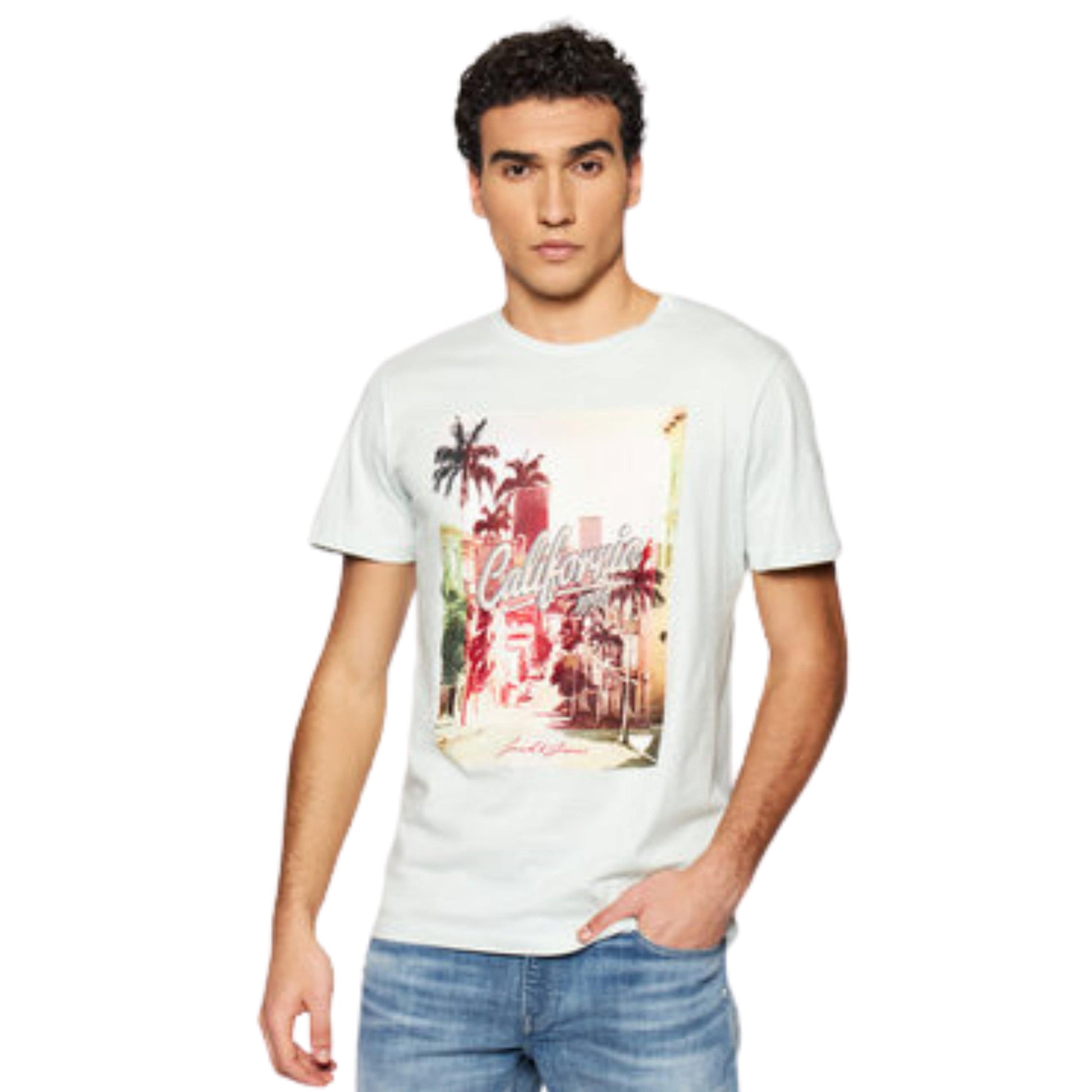 JACK & JONES Mens Tops JACK & JONES - Crew Neck T-Shirt