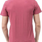 JACK & JONES Mens Tops S / Pink JACK & JONES - Fialov Barva t-shirt