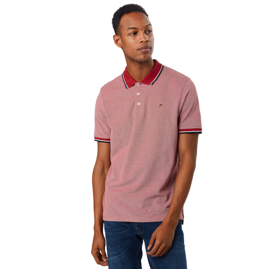 JACK & JONES Mens Tops S / Multi-Color JACK & JONES - Half Buttons T-shirt