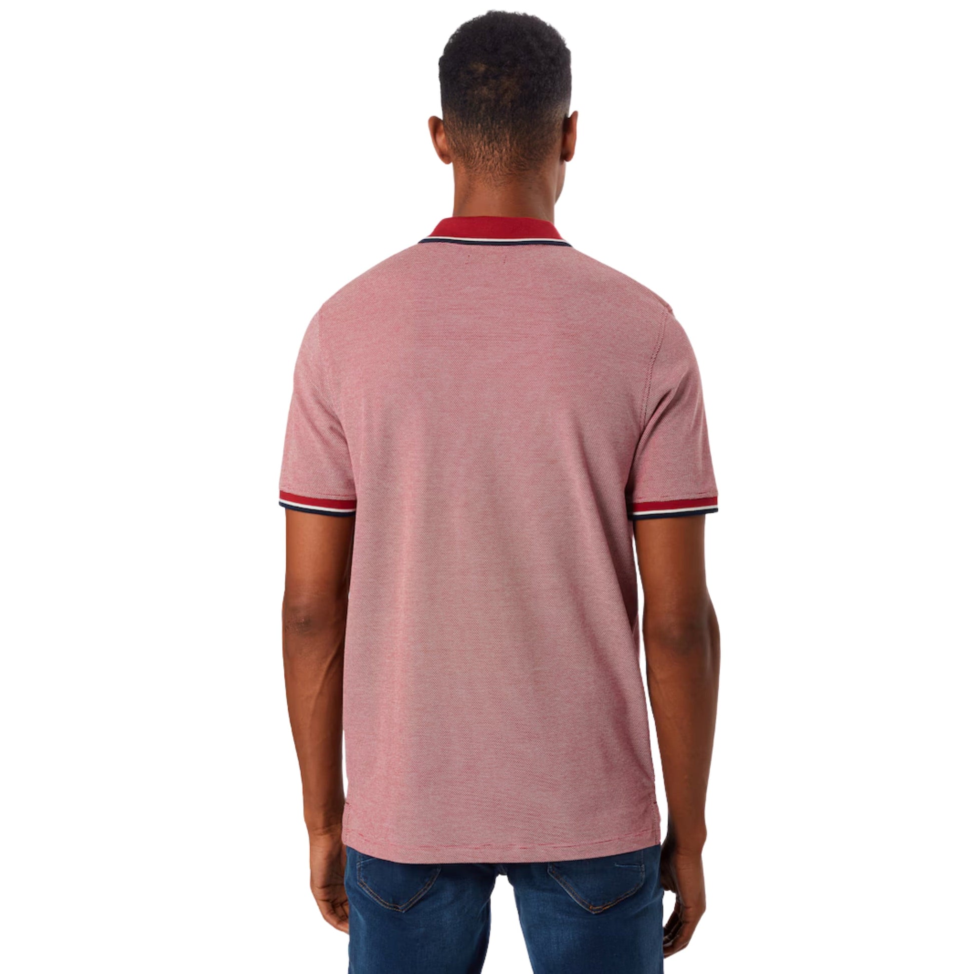 JACK & JONES Mens Tops S / Multi-Color JACK & JONES - Half Buttons T-shirt