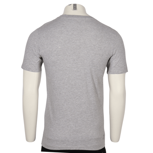 JACK & JONES Mens Tops S / Grey JACK & JONES - Logo Print Short Sleeve T-Shirt