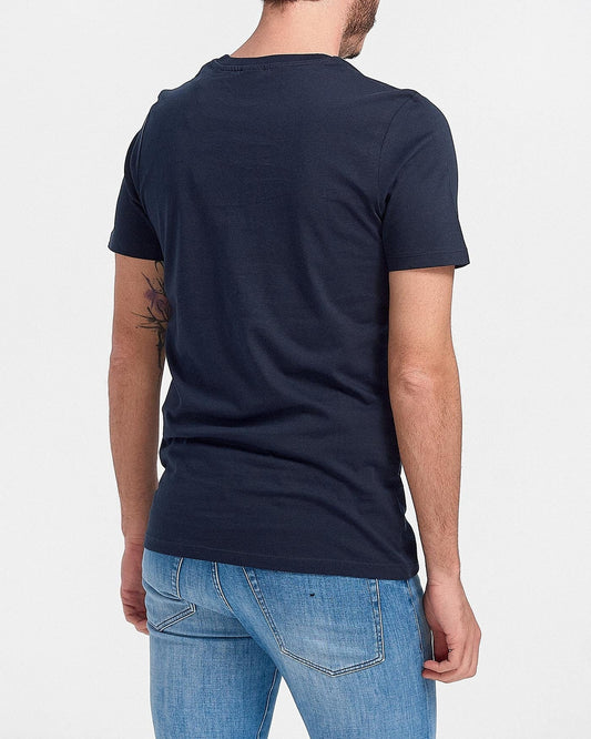 JACK & JONES Mens Tops S / Navy JACK & JONES - Logo T-shirt