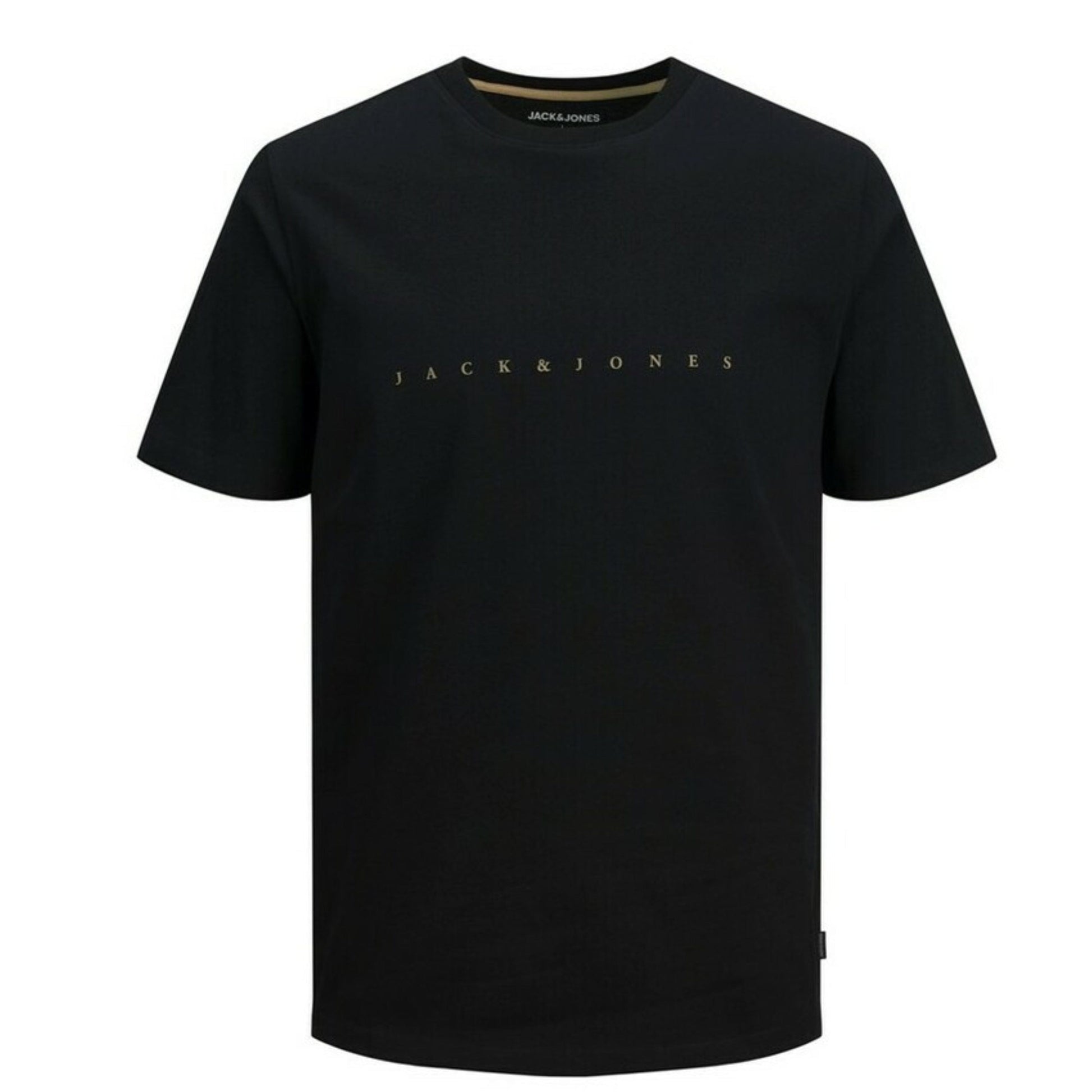 JACK & JONES Mens Tops M / Black JACK & JONES - Logo T-Shirt