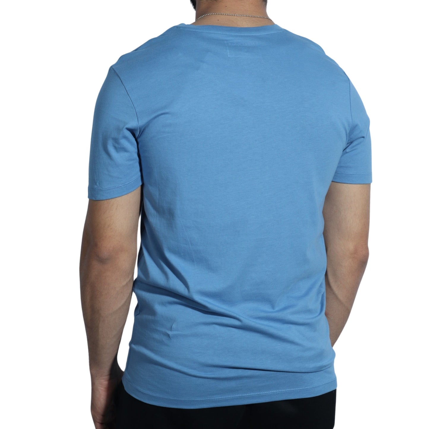 JACK & JONES Mens Tops S / Blue JACK & JONES -  Printed Front T-shirt