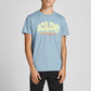 JACK & JONES Mens Tops S / Blue JACK & JONES - Round Neck T-shirt