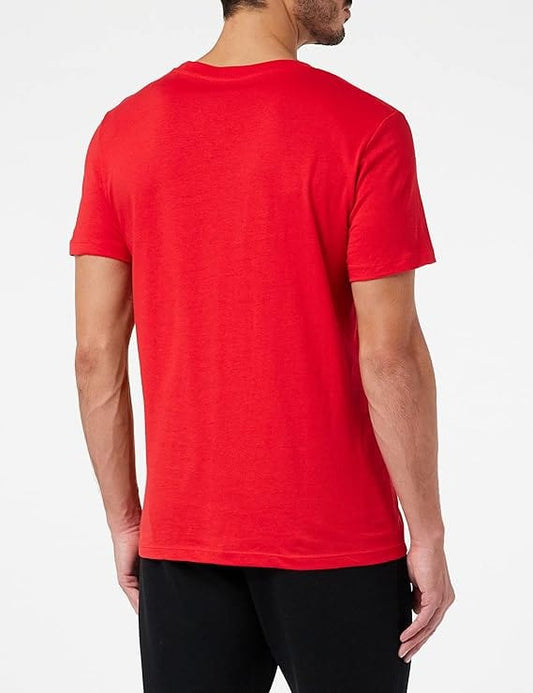 JACK & JONES Mens Tops S / Red JACK & JONES - Square Logo T-Shirt