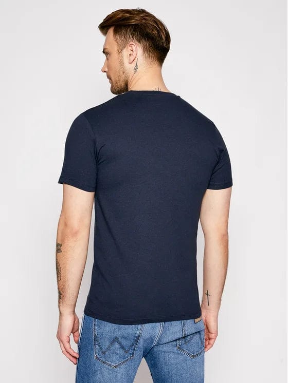 JACK & JONES Mens Tops M / Navy JACK & JONES - T-shirt Lyric