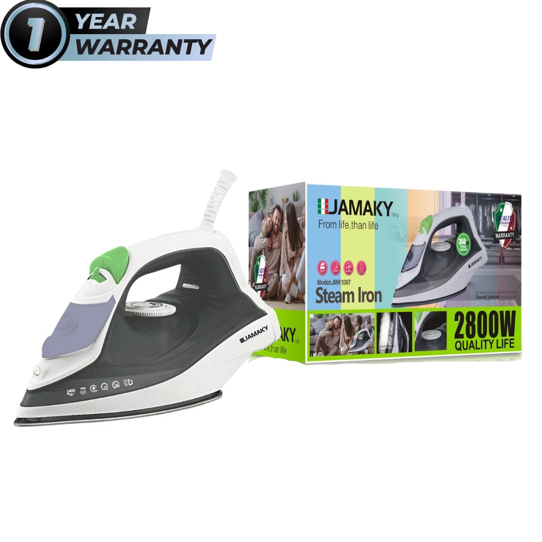 JAMAKY Home Appliances & Accessories 2800 W JAMAKY - Steam Iron 2800W