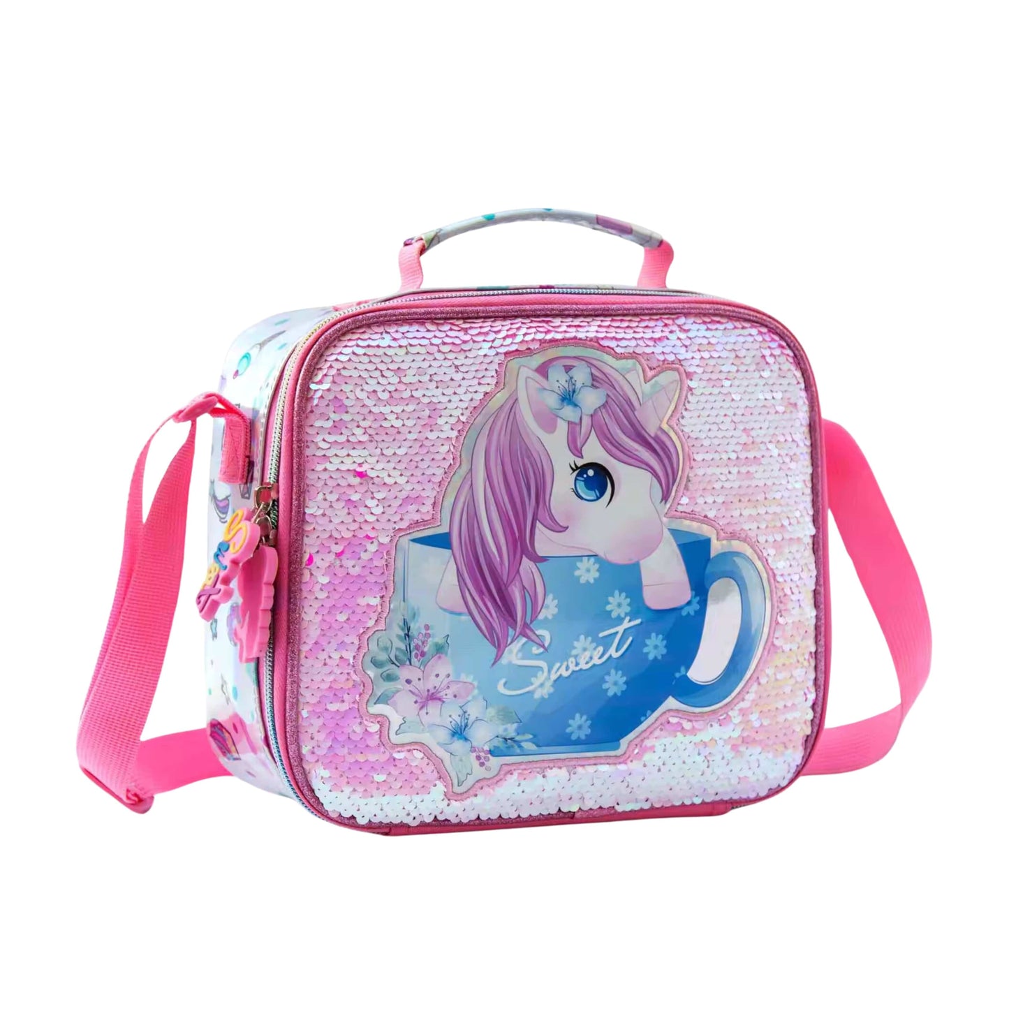 JASMINESTAR School Bags Multi-Color JASMINESTAR - Unicorn Trolley Bags 3 Pcs