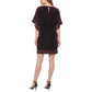 JESSICA HOWARD Womens Dress JESSICA HOWARD - Velvet Knee Shift Dress