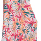 JESSICA SIMPSON Womens Bottoms XL / Multi-Color JESSICA SIMPSON -  Pull on Elastic Waist Cropped Floral Wide Leg