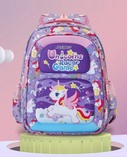 JINBOSHI School Bags Multi-Color JINBOSHI - Printed School Backpack