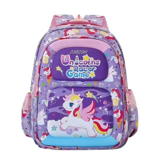 JINBOSHI School Bags Multi-Color JINBOSHI - Printed School Backpack