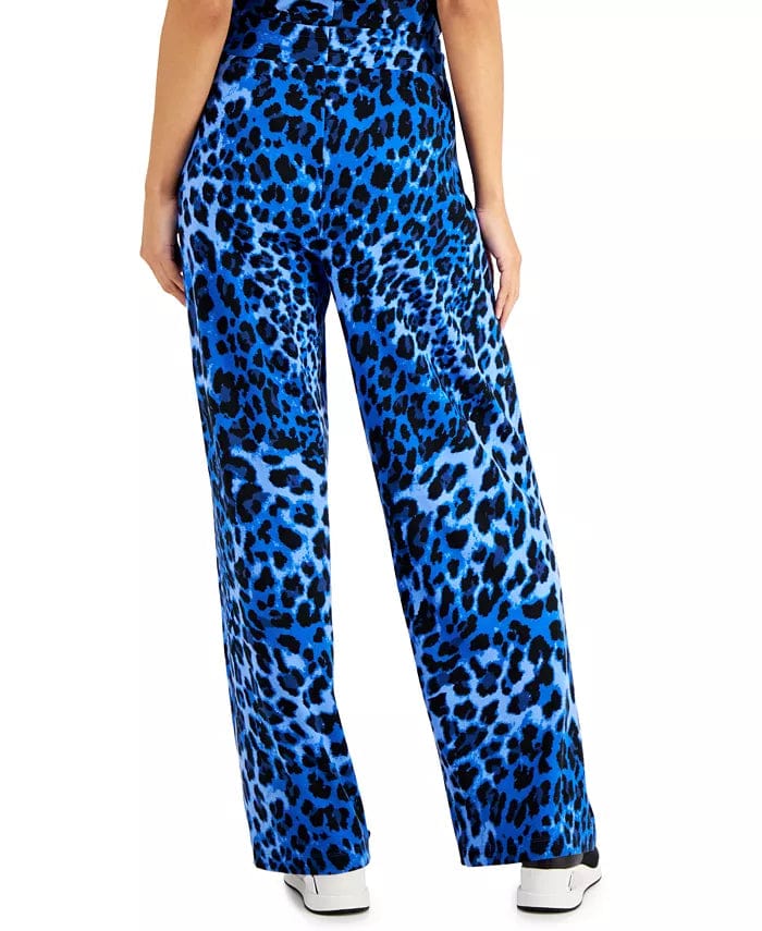 JM COLLECTION Womens Bottoms JM COLLECTION - Printed Wide-Leg Pants