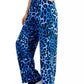 JM COLLECTION Womens Bottoms JM COLLECTION - Printed Wide-Leg Pants