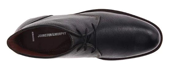 JOHNSTON & MURPHY Mens Shoes 41.5 / Black JOHNSTON & MURPHY - Copeland Chukka Boot