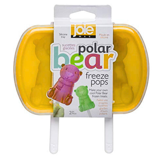 JOIE Kitchenware Yellow JOIE - Ice polar bear ice pop maker
