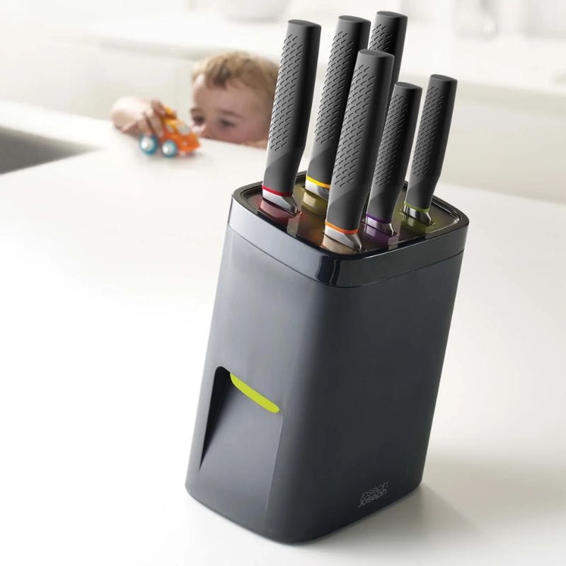 JOSEPH JOSEPH Kitchenware JOSEPH JOSEPH - LockBlock™ Black Knife Block Set