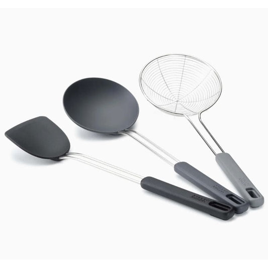 JOSEPH JOSEPH Kitchenware JOSEPH JOSEPH - Nest™ Fusion 3-piece Black Wok Utensil Set