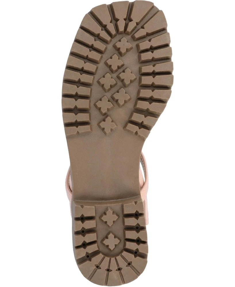 JOURNEE COLLECTION Womens Shoes 37.5 / Pink JOURNEE COLLECTION - Block Heeled Sandals