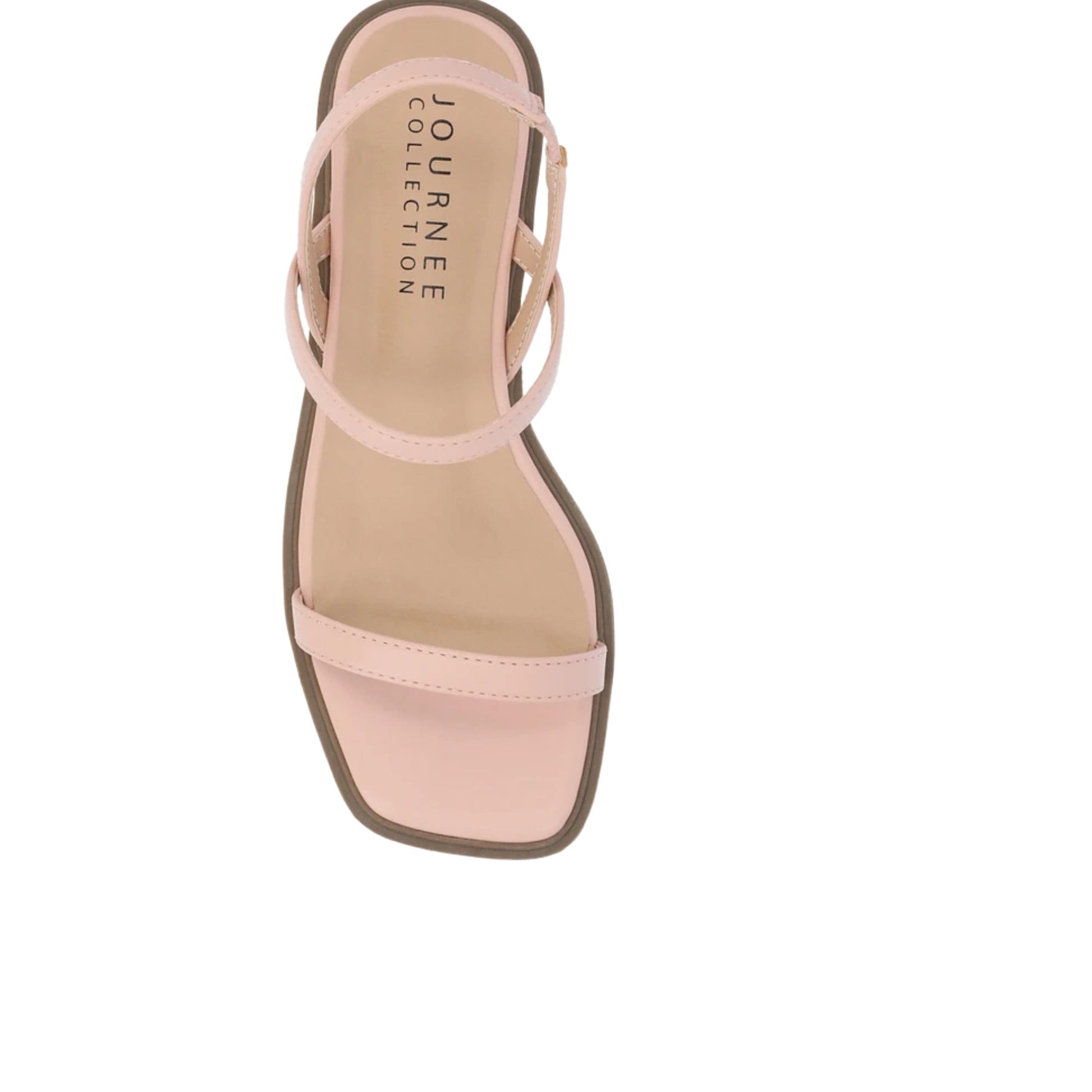 JOURNEE COLLECTION Womens Shoes 37.5 / Pink JOURNEE COLLECTION - Block Heeled Sandals