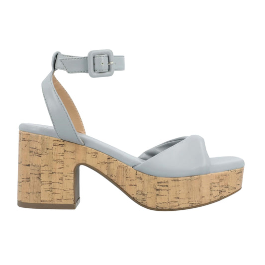JOURNEE COLLECTION Womens Shoes 40.5 / Light blue JOURNEE COLLECTION - Eianna Platform Sandals