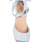 JOURNEE COLLECTION Womens Shoes 39.5 / White JOURNEE COLLECTION - Emelie Espadrille Flat Sandals