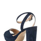 JOURNEE COLLECTION Womens Shoes JOURNEE COLLECTION - Leather Platform Heel Sandals