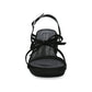JOURNEE COLLECTION Womens Shoes 39.5 / Black JOURNEE COLLECTION - Multi Strap Block Heel Sandals