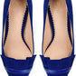 JOURNEE COLLECTION Womens Shoes 36.5 / Blue JOURNEE COLLECTION - Ruffle Detail Dress Pumps