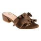 JOURNEE COLLECTION Womens Shoes 41.5 / Brown JOURNEE COLLECTION -  Sabica Block Heel Slide Sandals