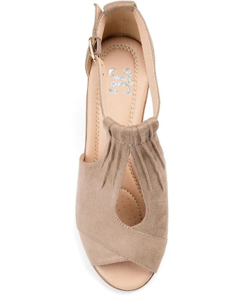 JOURNEE COLLECTION Womens Shoes JOURNEE COLLECTION - Tru Comfort Foam Kedzie Wedge sandals