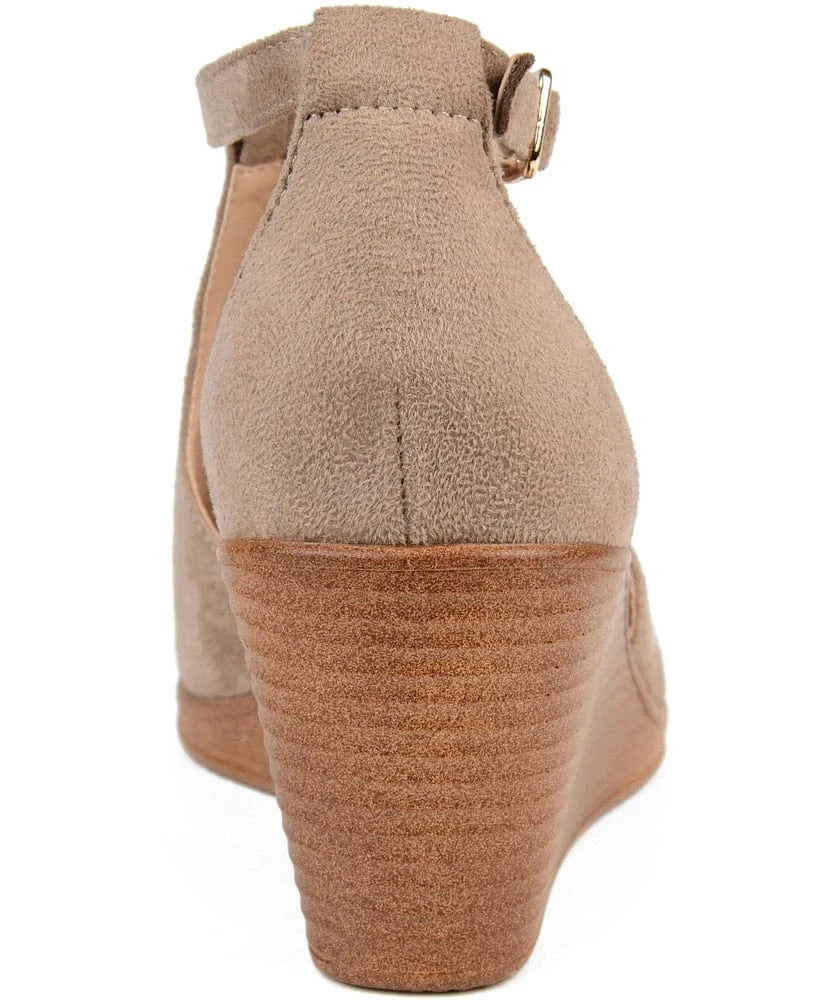JOURNEE COLLECTION Womens Shoes JOURNEE COLLECTION - Tru Comfort Foam Kedzie Wedge sandals
