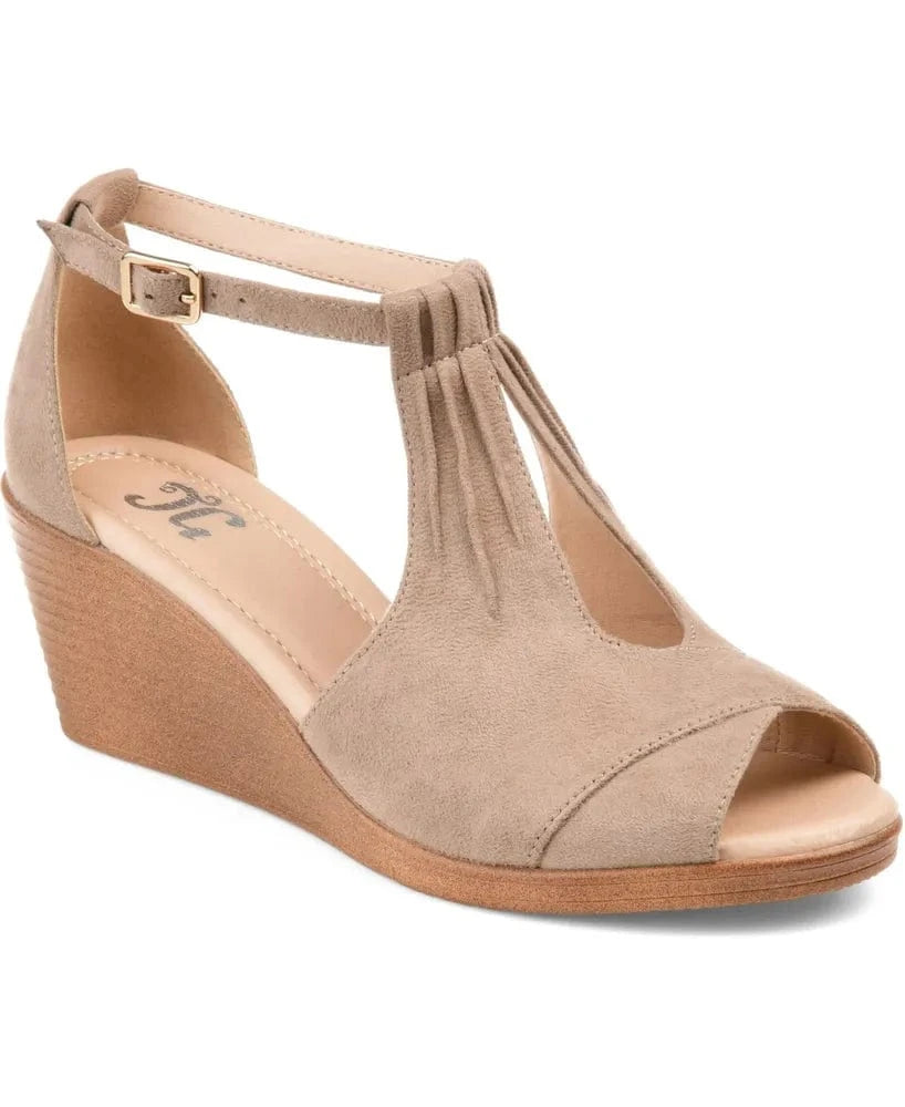 JOURNEE COLLECTION Womens Shoes JOURNEE COLLECTION - Tru Comfort Foam Kedzie Wedge sandals
