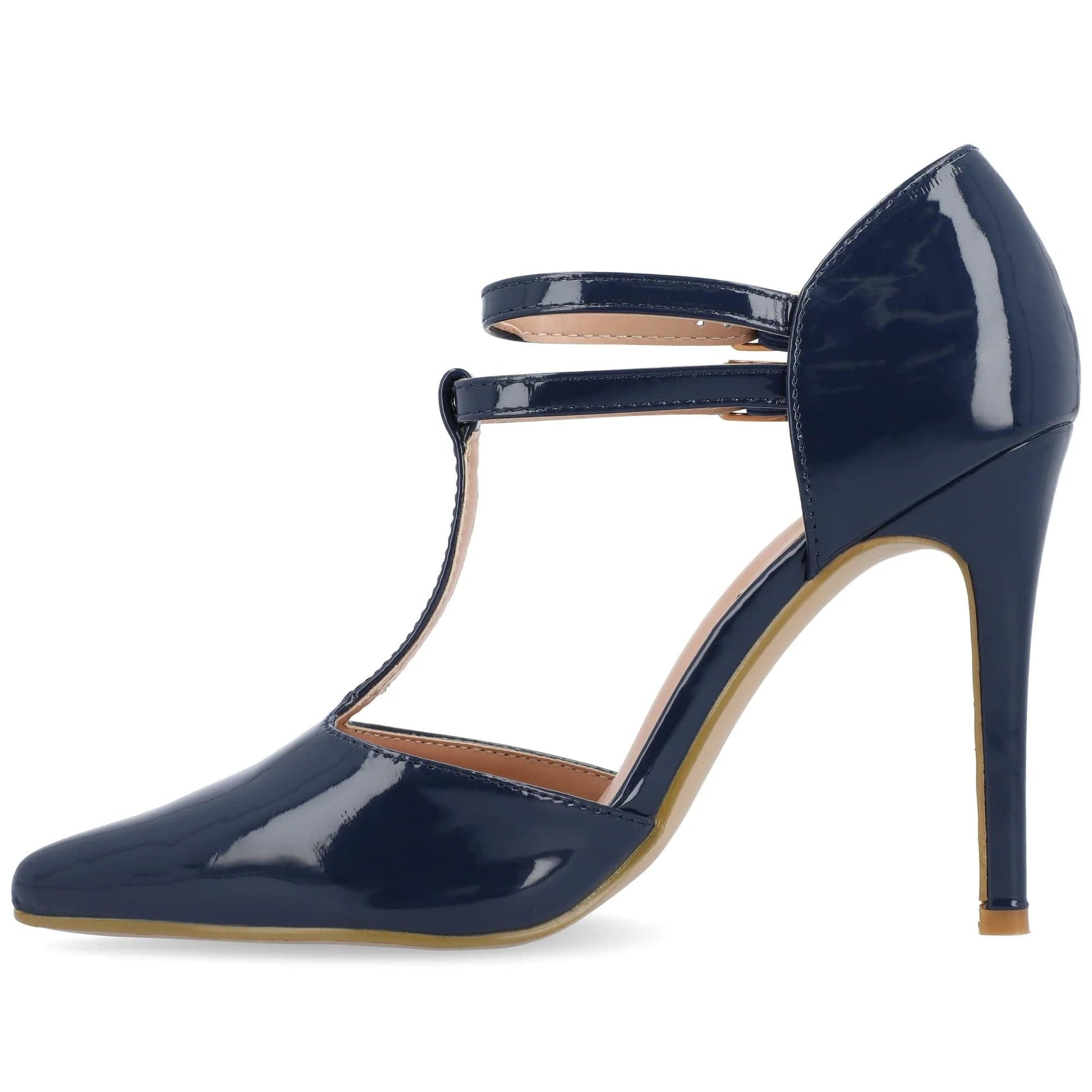 JOURNEE COLLECTION Womens Shoes 39 / Navy JOURNEE COLLECTION - Tru Pointed Toe High Stiletto Pumps